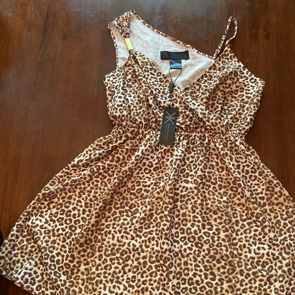 Kardashian Kollection Spaghetti Strap Dress